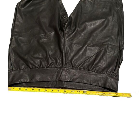 Commando Size XL Faux Leather Jogger Pants Black Closet Staple Baddie‎ Classic - Picture 10 of 14
